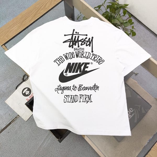 新デザインナイキ x ステューシー Tシャツ 偽物 2色 nae60304